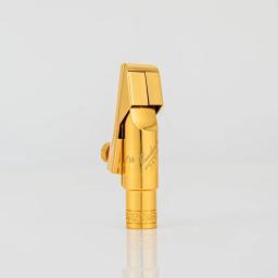 Bocal de metal saxofone com chapeamento de ouro, Sax Boca Pieces, Tenor Profissional, Soprano, Alto Acessórios, Alta Qualidade, Tamanho 5, 6, 7, 8 - Image 4