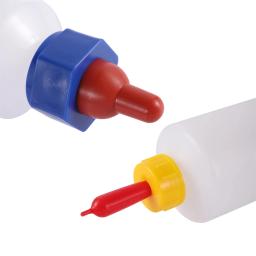 Mamadeira Veterinária Alimentador de bezerro Mamilo de silicone Recipiente de alimentação de cordeiro espessado Suprimentos para animais de fazenda 400 500ml de capacidade - Image 2
