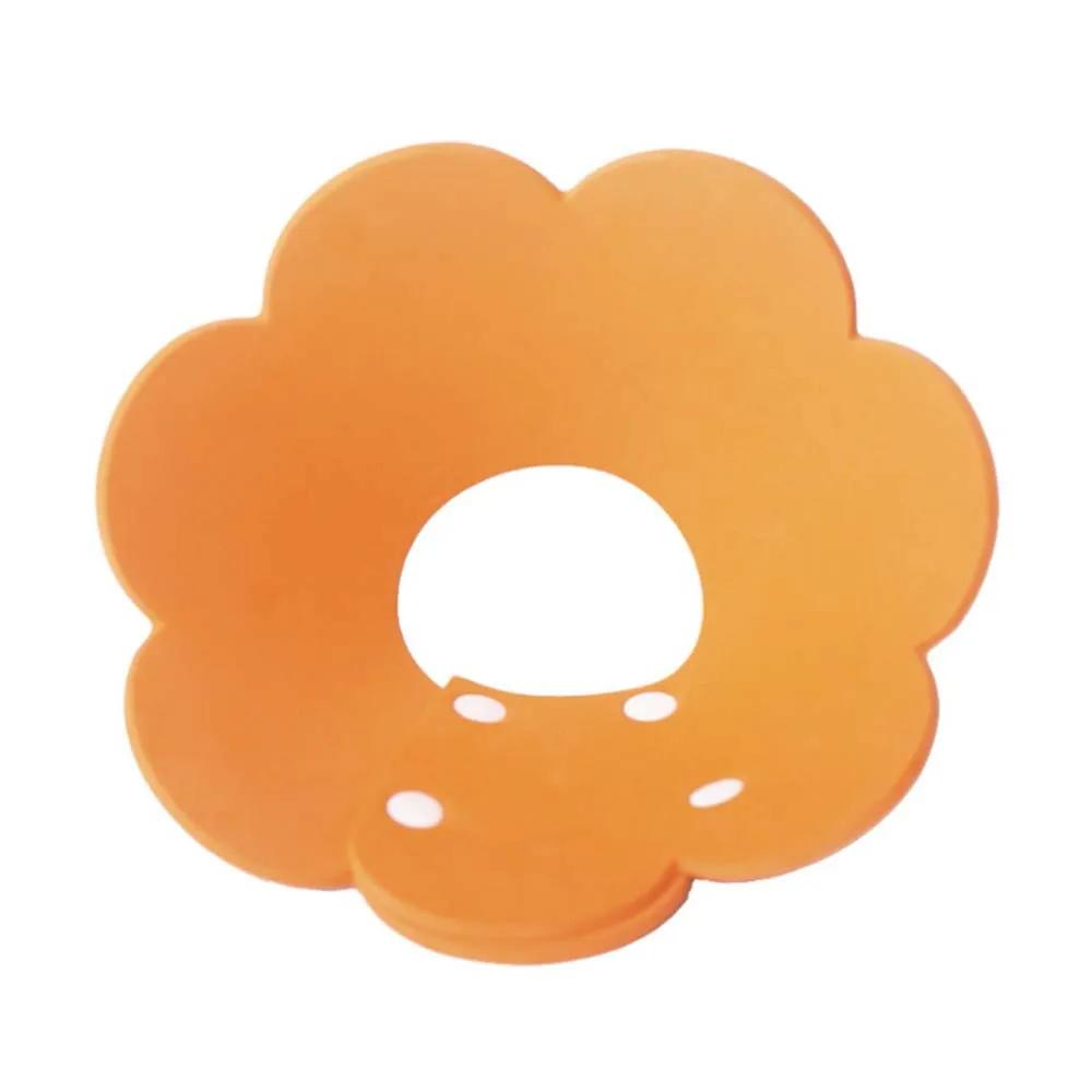 Colar protetor ajustável para animais de estimação, colar protetor, confortável, florido, capa criativa, 1 pc - Image 1