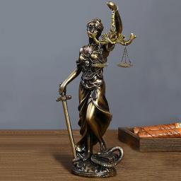 Caçadora da Justiça Deusa Figurinhas, Miniaturas Artesanato, Desktop Ornamentos, Mesa, Sala, Decoração Acessórios - Image 5