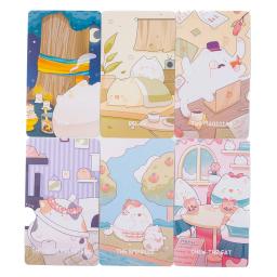 Adivinhação jogo de cartas, novo estilo, gato, oráculo, festa, entretenimento, jogo de tabuleiro, 10,4x6,1 cm, 48 cartas - Image 5