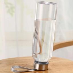Garrafa de água plástica transparente, Copo de café portátil esporte chá, Beber Garrafas esportivas escolares, 300 ml, 400 ml, 500ml - Image 3