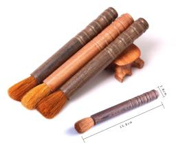 Escova de limpeza para instrumento musical, madeira maciça, resina, remoção de poeira, limpador para guitarra, violino - Image 2