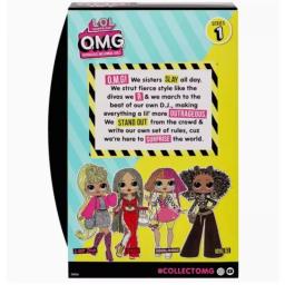 L. O. l. Surpresa! OMG Fashion Doll com Cabelo Comprido, Vestir Big Sister, Requintado Girl Gift Box Set, Presente de brinquedo de aniversário - Image 3