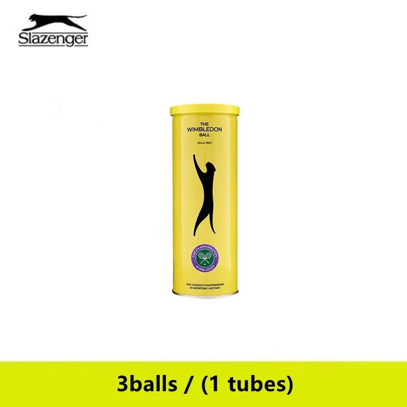 Slzenger-Canned Professional Bolas de tênis Copas, Competição Tênis Wimbledon, Schlesinger, 3 Pcs por tubo - Image 1