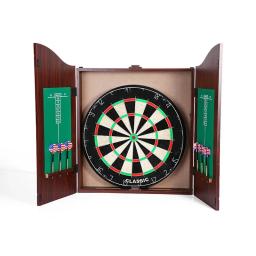 SJ-Wooden Dart Board Set para Treinamento de Competição, luxo SJ dardos para adultos, 18 Polegada Dart Board - Image 3