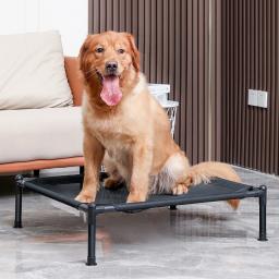 Cama dobrável portátil elevada para cães e gatos, removível e lavável, canil, camas de cachorro, Camping House, Four Seasons - Image 1