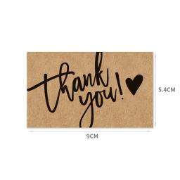 Cartão de agradecimento, Cartão de decoração, Atacado, Personalizado, Empresa, Loja, Negócio, Obrigado, 30Pcs - Image 2