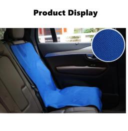Car Back Seat Pet Cover Protector, Tapete impermeável, Segurança traseira, Acessórios de viagem para cão, gato, Pet Carrier Suprimentos - Image 4