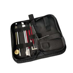 8 pçs kit de ferramentas de reparo aço inoxidável com estojo carry woodwind instrumento maintanance kit para piccolo flauta clarinete oboé - Image 5