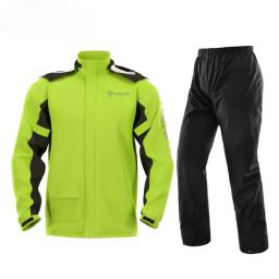 Impermeável Ciclismo Chuva Suit, Motocicleta Equitação Jacket, Motorbike Poncho, Scooter Riding Raincoat and Pants - Image 5