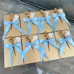 Caixa De Doces Embalagem Caixa De Presente, Caixas De Presente De Festa De Aniversário, Sacos De Papel, Suprimentos De Decoração De Festa De Evento, Venda Quente, 10Pcs - Image 3