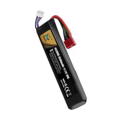 Pistola de Água Airsoft 11.1V 3S 2500mAh 30C 452096   Bateria lipo + carregador tamiya plug para airsoft bb pistola de ar brinquedos elétricos peças de arma - Image 6