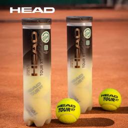 Cabeça-Bolas De Tênis De Resistência Elástica Alta, TOUR XT, Treinamento De Competição Profissional, Bola De Tênis, 3 Pcs Per Can - Image 3