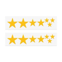 2 folhas reflexivas adesivos de bicicleta fluorescentes estrelas mtb bicicleta refletor quadro roda adesivo capa arranhando ferramentas ciclismo - Image 5