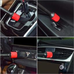 5 pçs kit de escova de limpeza do carro detalhe automático escovas poeira para interior do carro detalhando escova conjunto roda jantes escova limpa ferramentas - Image 2