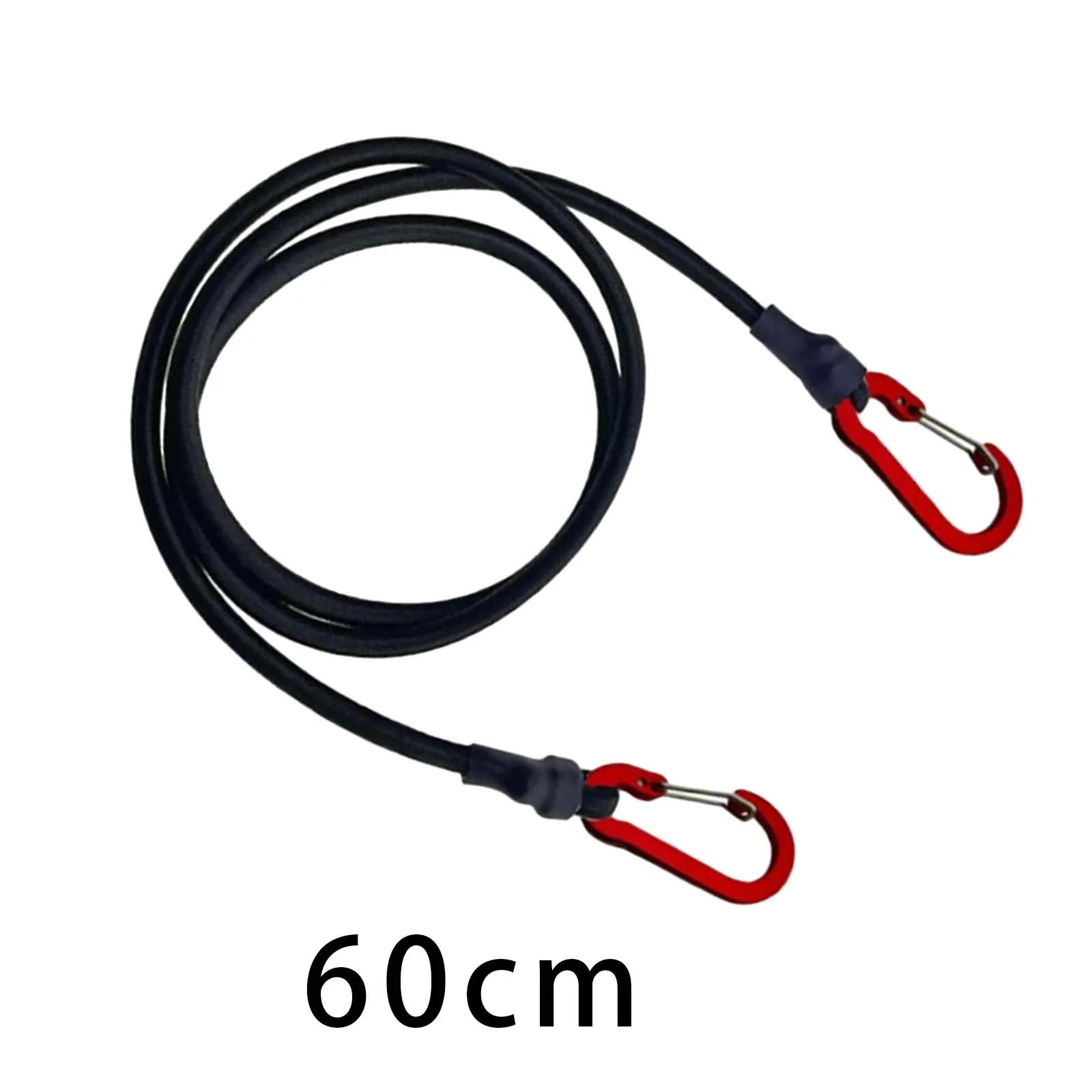 Corda de bagagem para motocicleta, alça elástica com ganchos, durável, rack de carga de bicicleta para ciclismo ao ar livre, acampamento - Image 1