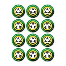 40pcs futebol adesivo personalizado bola de futebol etiqueta auto-adesiva bola de futebol adesivo para quartos de crianças - Image 5