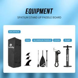 Inflável Stand Up Paddle Board, Wakeboard Em Pé, Longboard, Prancha de Surf Antiderrapante, Surf, Esporte Aquático, Conjunto de Surf - Image 4