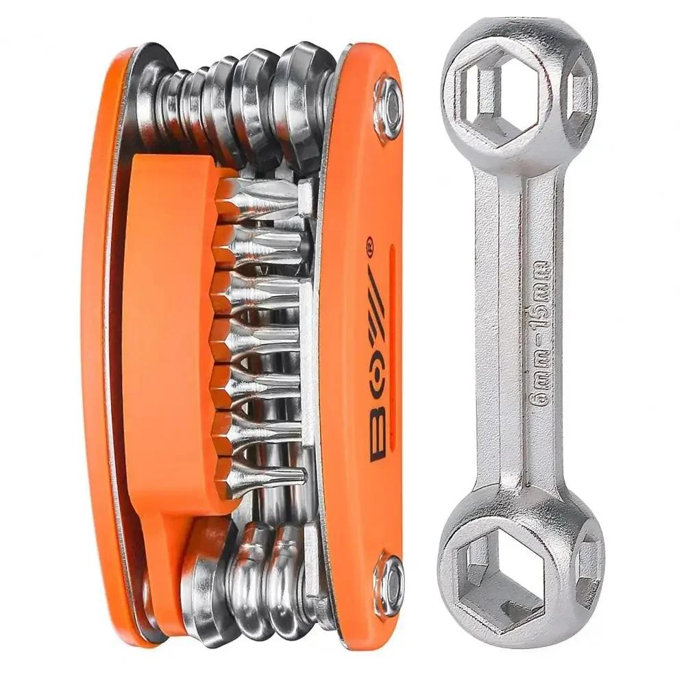Multifuncional Bicycle Repair Tool Kit, profissional, manutenção de emergência, bicicleta, Bone Wrench, Road Riding - Image 1