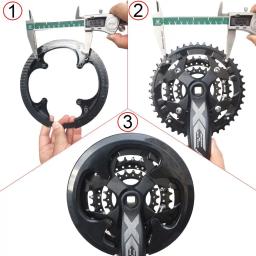 42t peças de bicicleta capa protetora guarda roda corrente universal manivela capa placa dente bicicleta manivela tampa - Image 2