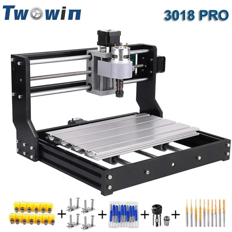 CNC 3018 PRO máquina de gravura do laser, router, madeira, PWB, corte do metal, trituração, DIY, controle de GRBL - Image 1