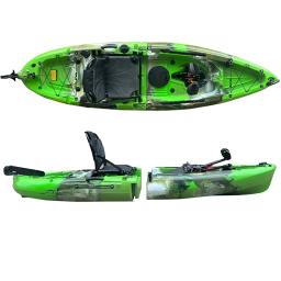 Modular caiaque de pesca para esportes aquáticos, emenda caiaques, 2 seções, Pedal Drive, 270cm, 10ft - Image 2