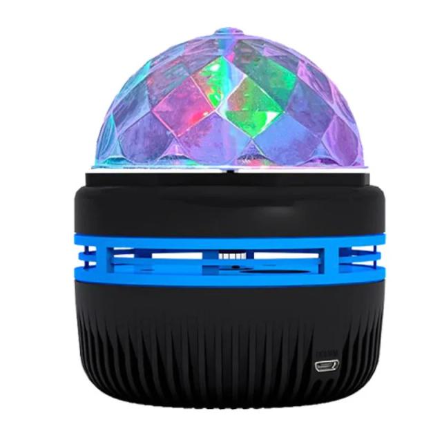Projetor de Lâmpada USB com Efeito de Céu Estrelado e Controle Remoto - Luz Romântica para Noites Inesquecíveis