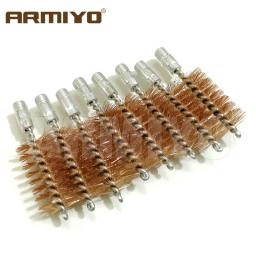 Armiyo-Bore Equipamento De Limpeza, Linha Escova Bronze, Kit De Caça,. 17Cal,. 22Cal, 7,62 milímetros, 9 milímetros, 12GA, 22lr, 22lr, 5-40, 8-32, 5/16 "-26T - Image 6