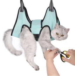 Tong-Pet Grooming Hammock, Gato e Cão Ajudante, Reparando Unhas, Beauty Hammock, Restraint Bag, Pet Acessórios, Novo - Image 1