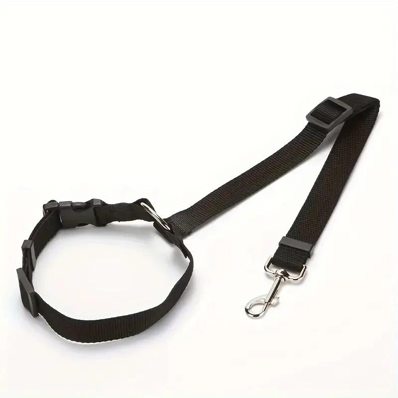Car Headrest Restraint para Pet, cinto de segurança para cão e gato, Corda de segurança ajustável 1pc - Image 1