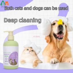 Atuban Dog Shampoo e Condicionador, Shampoo hipoalergênico para cães fedorentos, Shampoo Probiótico Pet para Cães, Lavanda real - Image 5