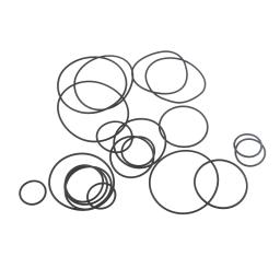 20 pçs gravador cintos borracha 1.5mm redondo cassete gravador reparação manutenção cinto acessórios vídeo áudio l41e - Image 4