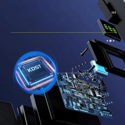 Placa eletrônica push up, treinamento de exercícios musculares no peito, contagem multifuncional, suporte portátil, equipamento fitness para casa - Image 4