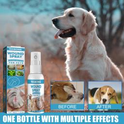 30ml animais de estimação anti-coceira e alívio da coceira cães pele do gato cuidados saudáveis spray cuidados com a pele tratar produtos para coceira e pele sensível - Image 3