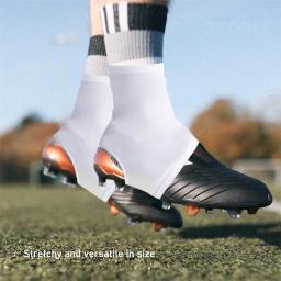 1 par de tachas de futebol/baseball/softball, tachas de futebol, adolescentes e adultos, anti areia, capa de sapato, anti-desmontagem de sapato - Image 6