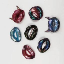Silicone Lip Lip Candle Moldes, Ornamentos de resina, Molde para fazer vela - Image 2