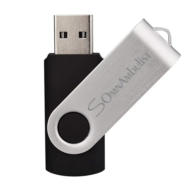 SomnAmbuList Mini Pen Drive USB 2.0 Metal 128GB