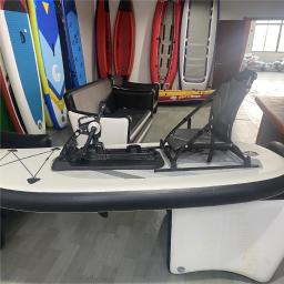 Prancheta inflável para iniciantes, esportes ao ar livre, esqui aquático, remo, remo, inflável, linha flutuante, yhw-sup - Image 2