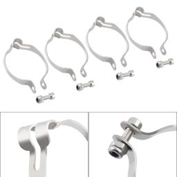 MUQZI-Bike Braçadeira Cabo Shifter Linha Buckle, Shift Cable Guide, Anel fixo, Acessórios de peças de bicicleta, 25.4mm, 28.6mm, 31.8mm, 34.9mm - Image 2