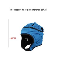 Chapelaria do capacete do rugby para o goleiro do futebol, Headguard - Image 6
