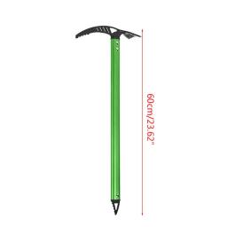 Ice Axe Hammer Auto Detenção Camping Caminhadas Hatchet Outdoor Multiuso Ferramenta para Montanhismo Técnico Escalada em Gelo - Image 2