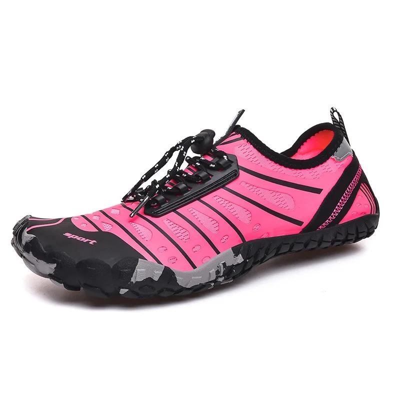 Sapatos de caminhada táticos de malha respirável para homens e mulheres, ao ar livre, antiderrapantes, duráveis, trekking, escalada, upstream, wading water sneakers - Image 1