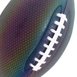Bola de rugby brilhante PU Futebol americano para exercícios de treinamento de futebol indoor - Image 6