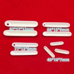 Barco cerâmico de alumínio com um furo 40*10*7, 77*13*8, 88*15*9, 97*17*12mm cadinho de alumínio/navio forma al2o3 corindo cadinho - Image 4