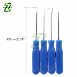 4 pçs longo picareta gancho conjunto gaxeta extrator picareta ferramentas para remover o selo do anel de vedação de óleo do carro - Image 3