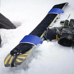 Correia de nylon ajustável para snowboard, tiras de esqui, fixadores de snowboard, acessórios, almofadas protetoras de eva, tiras de ligação para snowboard - Image 5