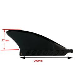 Surf SUP Fin com Parafusos, Segurança Flex, Preto, US Box, Rio Center, Surf, Longboard, AirSUP, 3" - Image 3