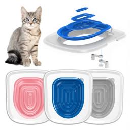 Kit De Treinamento De Banheiro De Plástico Reutilizável, Tapete De Litter De Gato, Produto De Limpeza, Cachorro e Gatos, Novo - Image 2