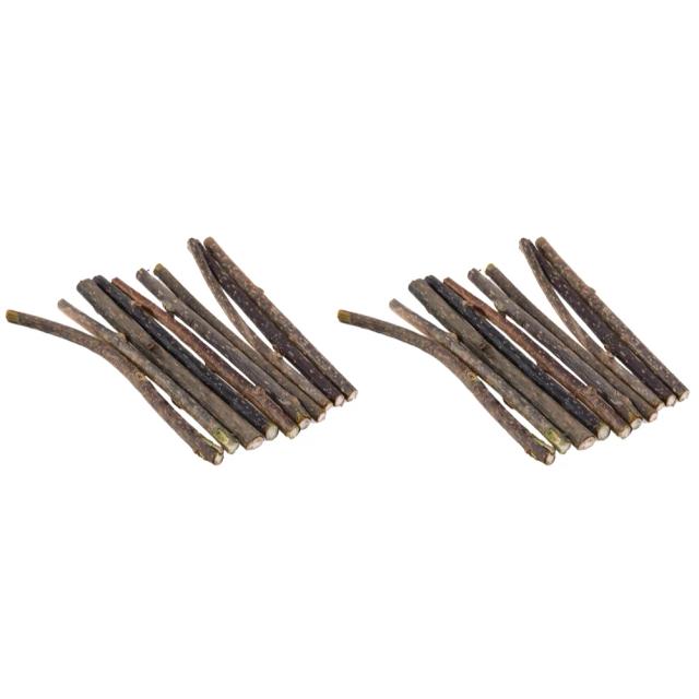 Brinquedo Natural para Gatos com Catnip Silvervine - Suporte Dental e Snacks Molares em Pacotes Variados de 10, 20, 30 ou 50 Peças